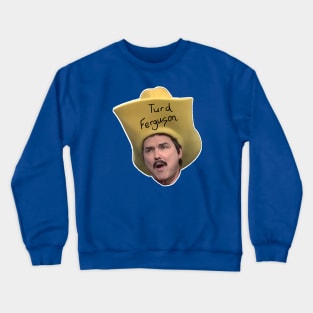 Turd Ferguson Big Head - Retro SNL Celebrity Jeopardy Crewneck Sweatshirt